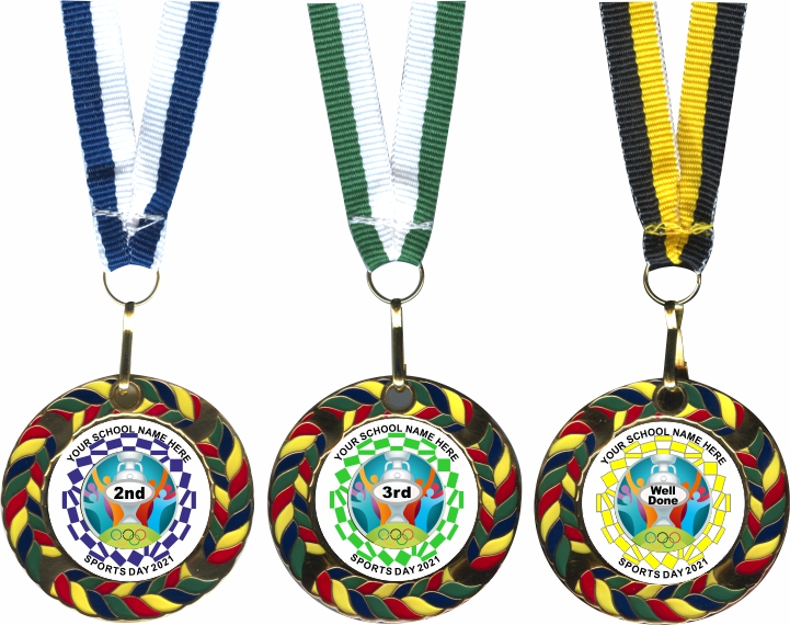 Superb Enamel Medals (2021 Design) Plus